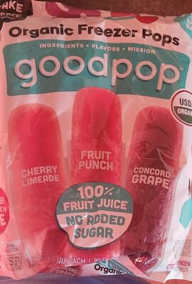 Organic Freezer Pops