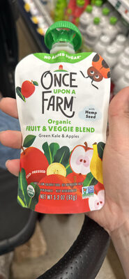 Organic Fruit & Veggie Blend Green Kale & Apples