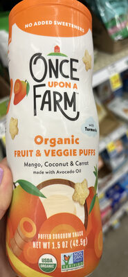Organic Fruit & Veggie Puffs