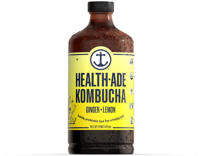 Organic Ginger-Lemon Kombucha