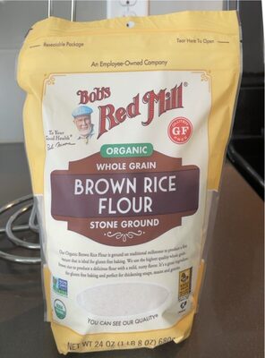 Organic Gluten Free Brown Rice Flour