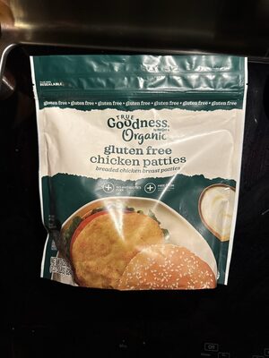 Organic Gluten Free Chicken Patties