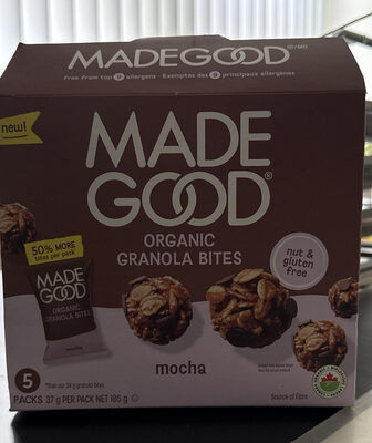 Organic Granola Bites Mocha