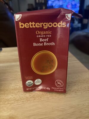 Organic Grass-Fed Beef Bone Broth