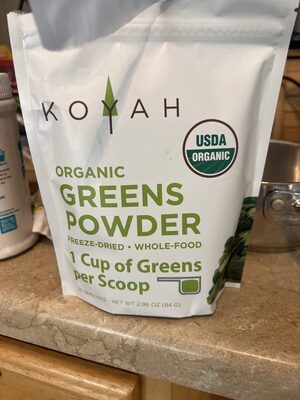 Organic Greens Powder