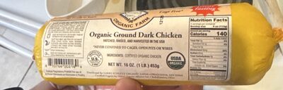 Organic Ground Dark Chicken