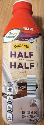 Organic Half and Half