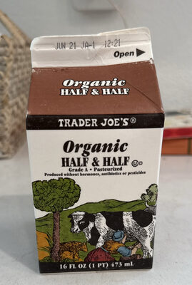 Organic Half & Half