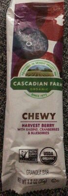 Organic Harvest Berry Chewy Granola Bar