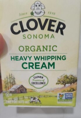 organic heavy whipping cream