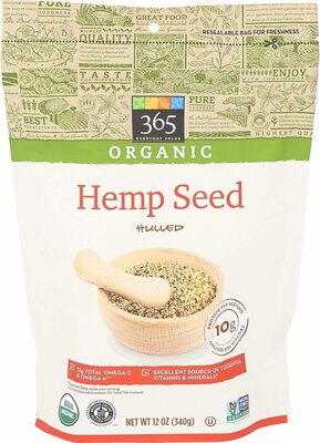Organic hulled hemp seed