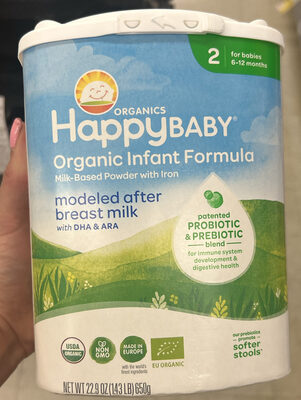 Organic Infant Formula