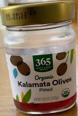 Organic Kalamata Pitted Olives