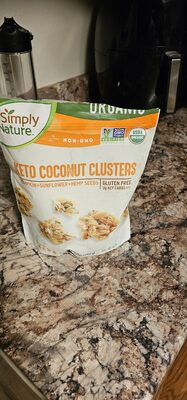Organic KETO Clusters Pumpkin + Sunflower + Hemp Seeds