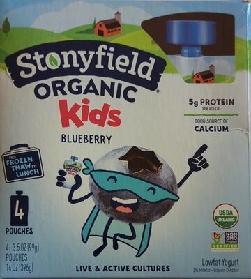 Organic Kids Blueberry