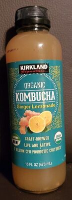 Organic Kombucha - Ginger Lemonade