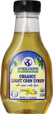 Organic light corn syrup