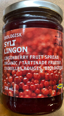 Organic Lingonberry Fruit Spread