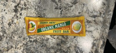 Organic Mango Fruit Bar