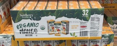Organic mango nectar