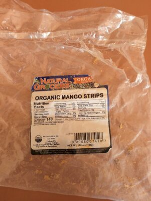 Organic Mango Strips