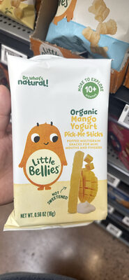 Organic Mango Yogurt Pick-Me Sticks