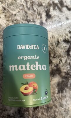 Organic Matcha Peach