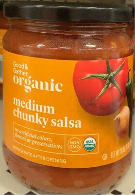Organic Medium Chunky Salsa