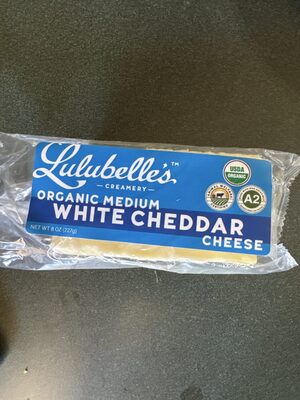 Organic Medium White Cheddar