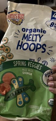 organic MELTY HOOPS SPRING VEGGIES