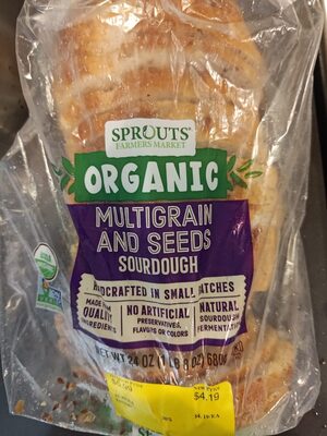 Organic Multigrain and Seeds Sourdough