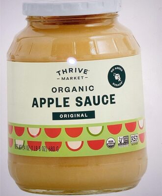 Organic Non-GMO Apple Sauce