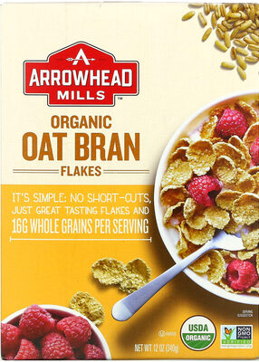 Organic Oat Bran Flakes