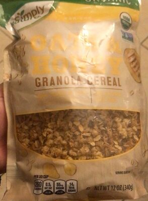 Organic Oat & Honey Granola