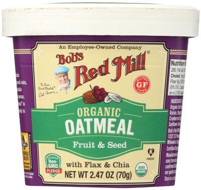 Organic Oatmeal Fruit & Seed