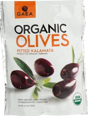 Organic Olive Snack, Pitted Kalamata