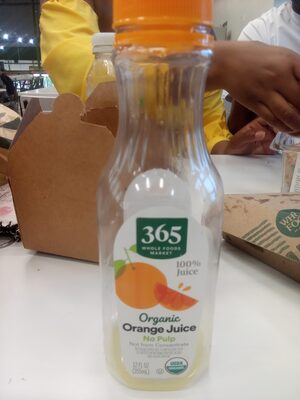 Organic Orange Juice No Pulp