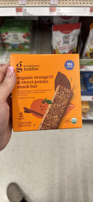 Organic Orange & Sweet Potato Snack Bar