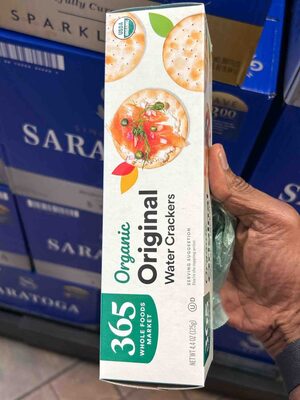 Organic Original Water Crackers