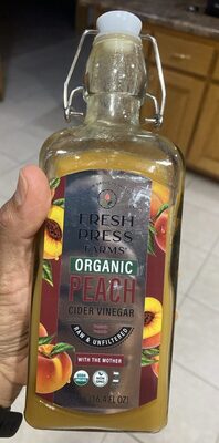 Organic Peach Cider Vinegar