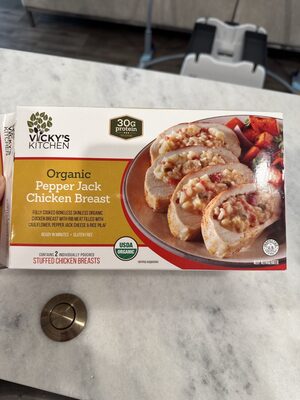 Organic Pepper Jack Chicken Breast