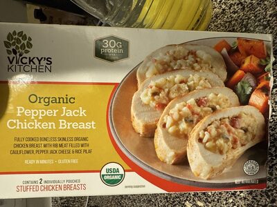 Organic Pepper Jack Chicken Breast