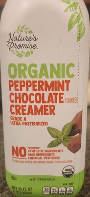 Organic Peppermint Chocolate Creamer