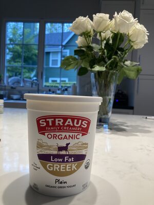 Organic Plain Greek Lowfat Yogurt