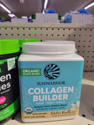 Organic Plant Based Collagen Builder - Vanilla