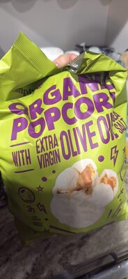 Organic Popcorn with Extra Virgin Olive Oil & Sea Salt