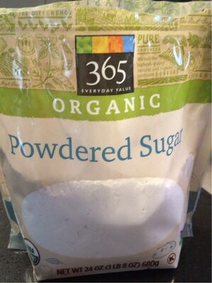 Organic powdered sugar
