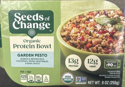 Organic Protein Bowl - Garden Pesto