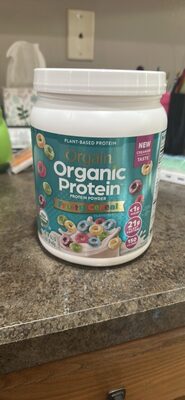 Organic Protein Protein Powder Fruity Cereal Flavored