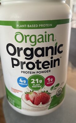 Organic Protein - Strawberries N’ Cream